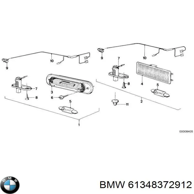 Розетка прикурювача BMW 61348372912