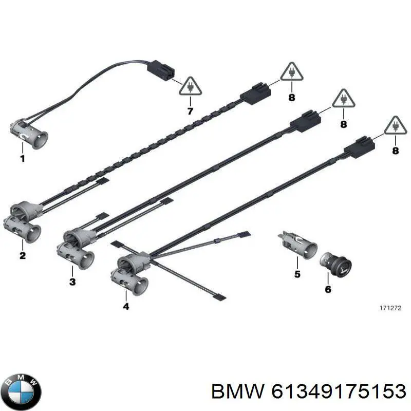  BMW 61349175153 ціна, від 16.75 USD
