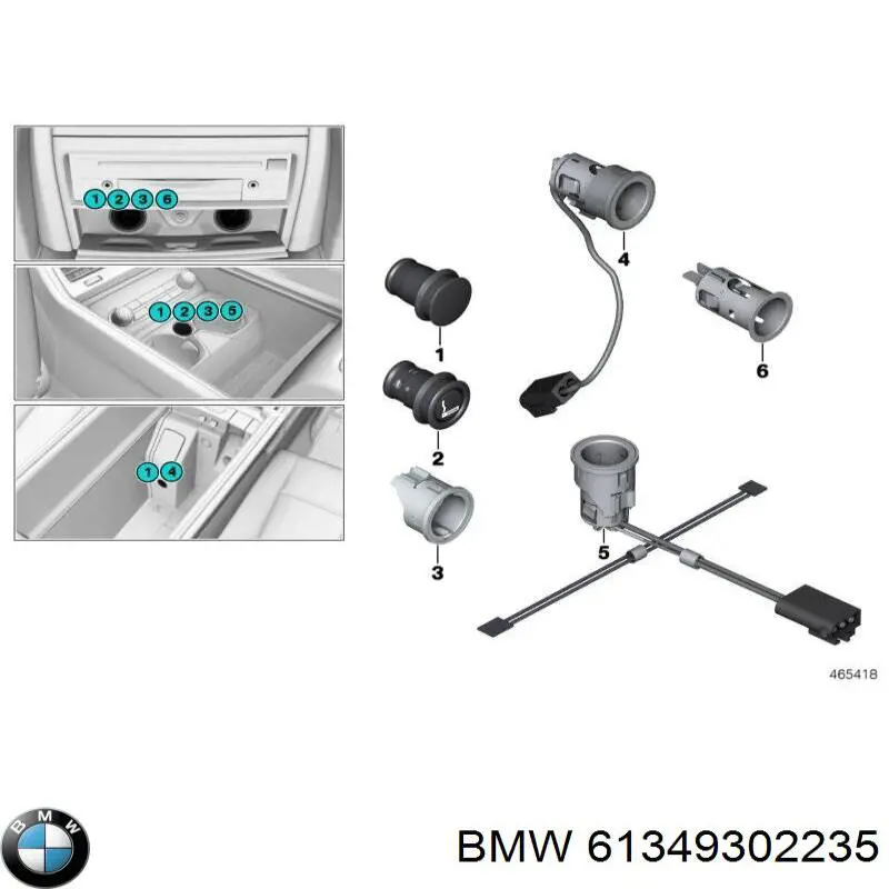 61349302235 BMW 