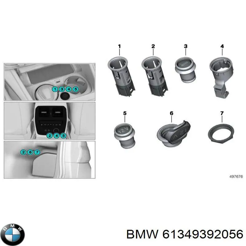 61349392056 BMW 