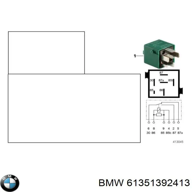  61351392413 BMW