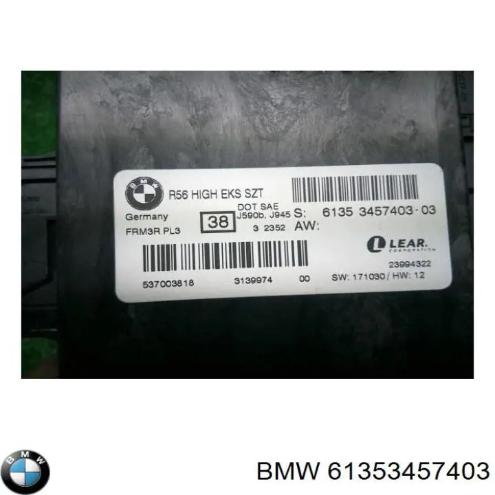  61353457587 BMW