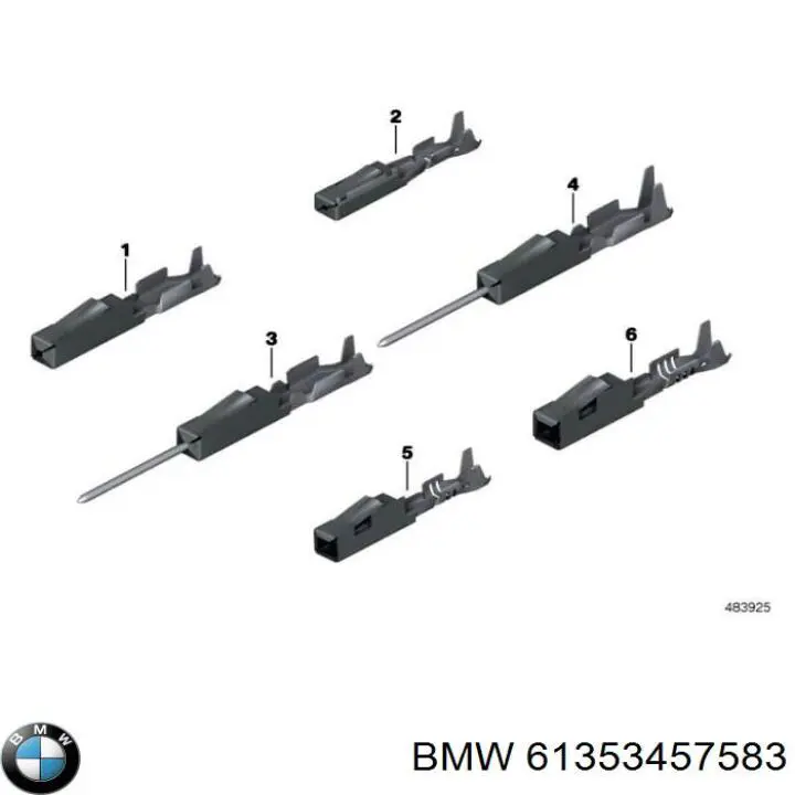  BMW 61353457583 ціна, від 417.23 USD