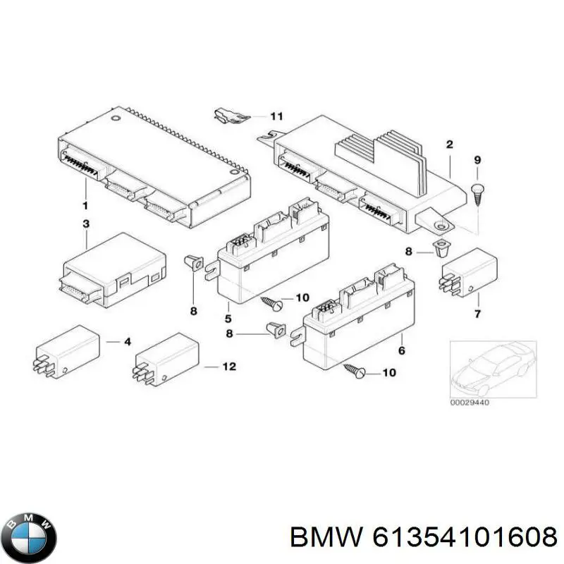 61354101608 BMW 