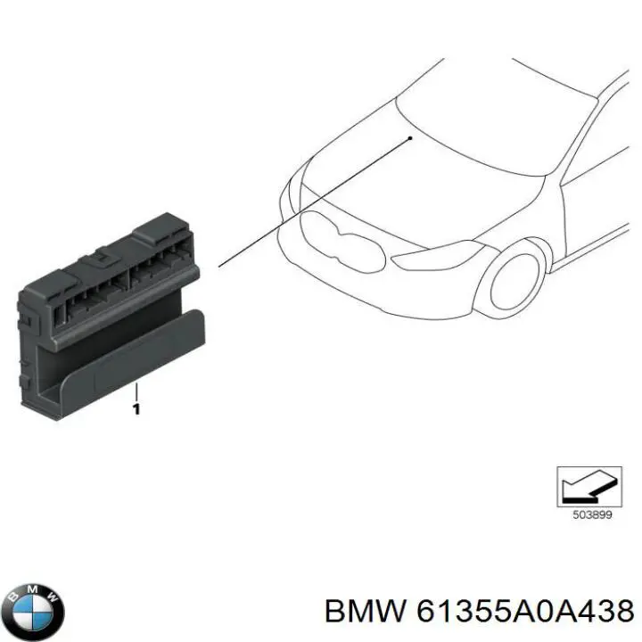 Купити 61359867340 BMW 