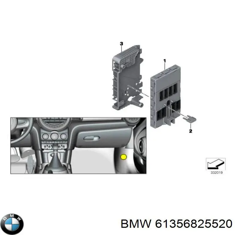  61355A0BB61 BMW