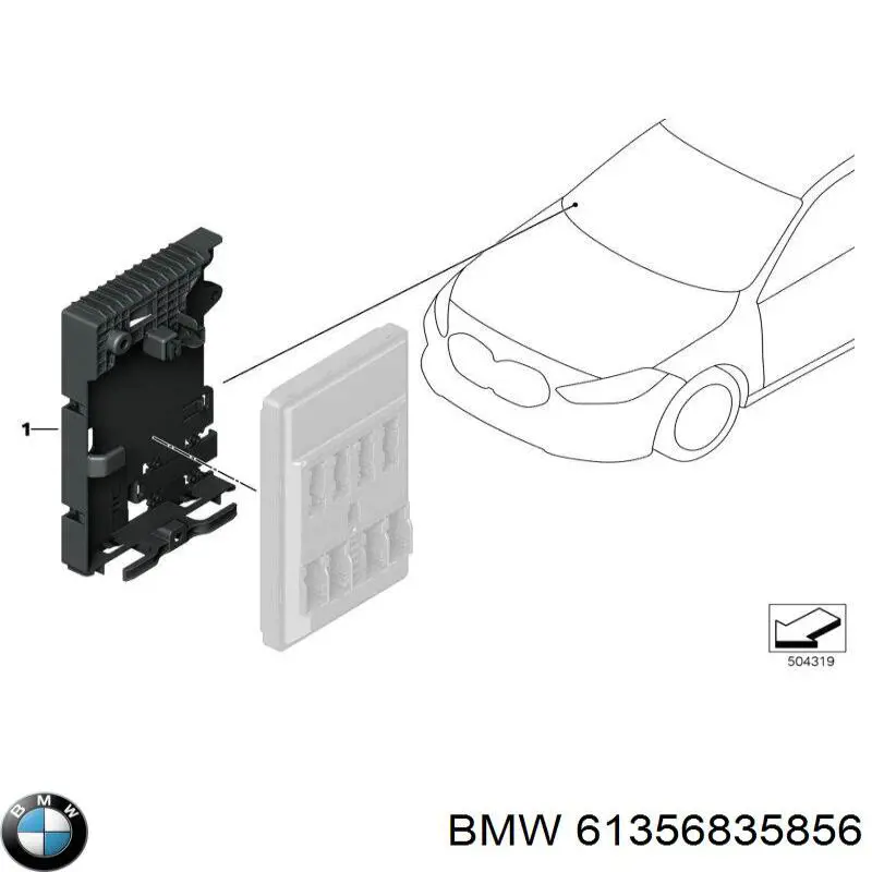 61356835856 BMW 