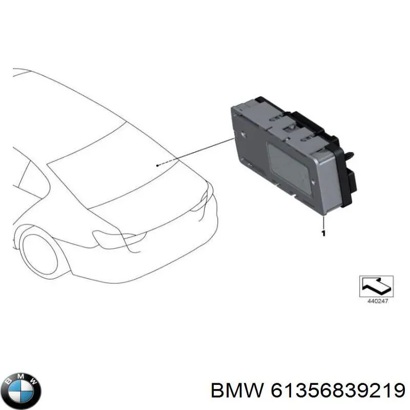 61356802461 BMW 