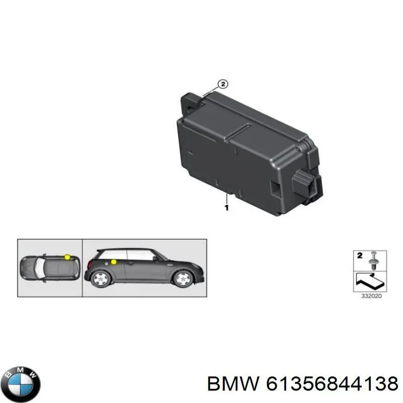  BMW 61359626113 ціна, від 12.67 USD