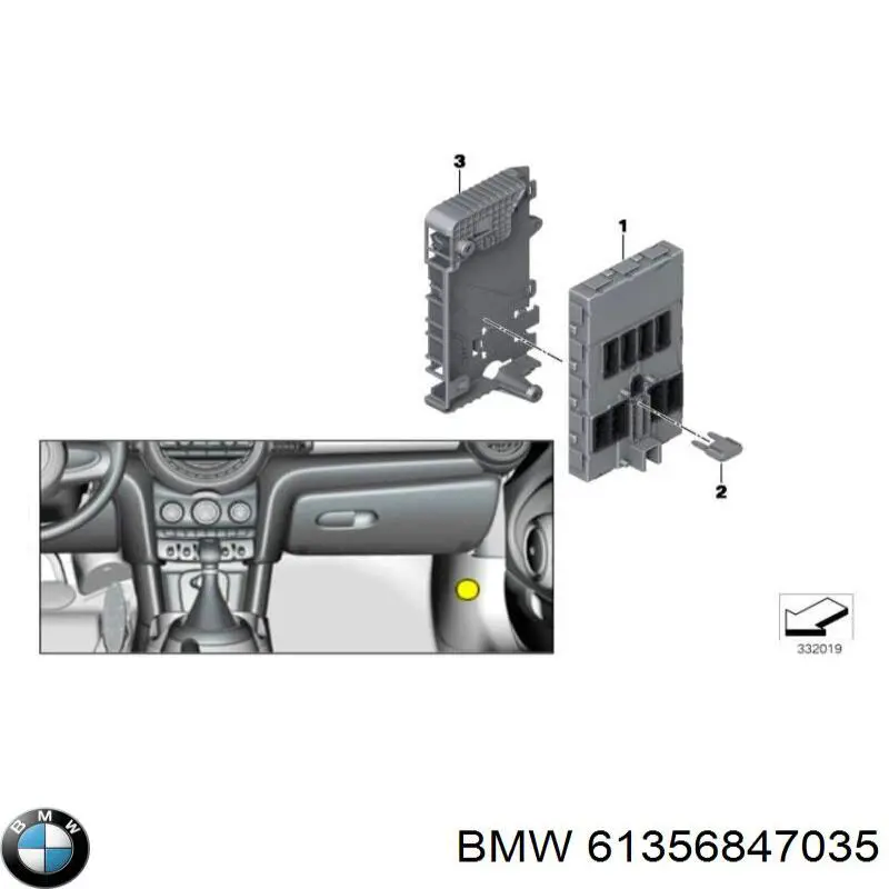  61356821966 BMW