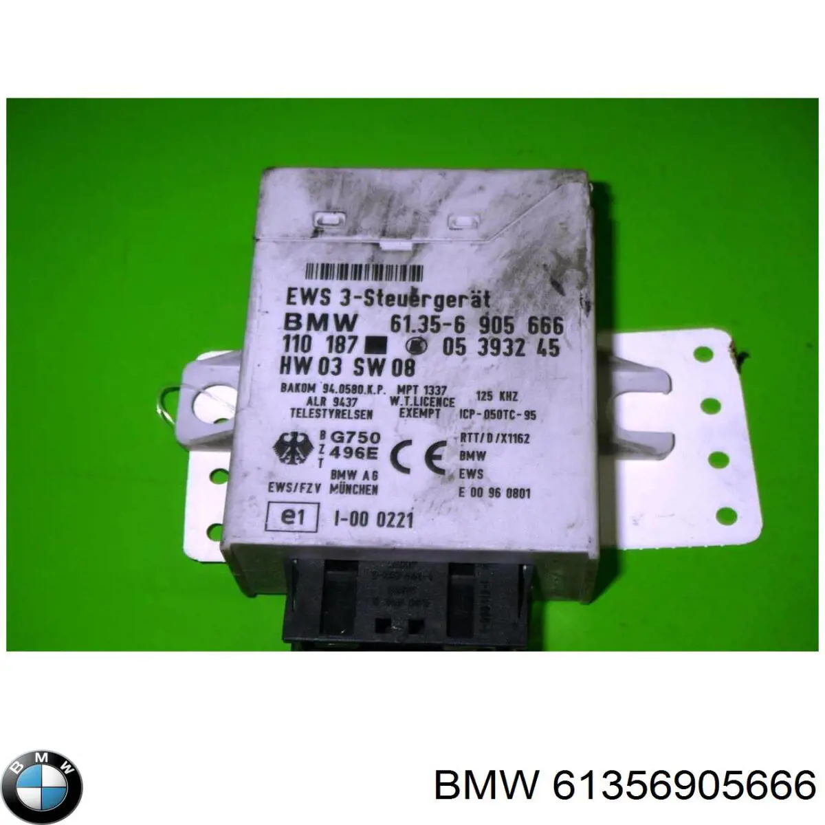 Модуль управління іммобілайзера (ЕБУ) BMW 61356905666 ціна, від 6.33 USD