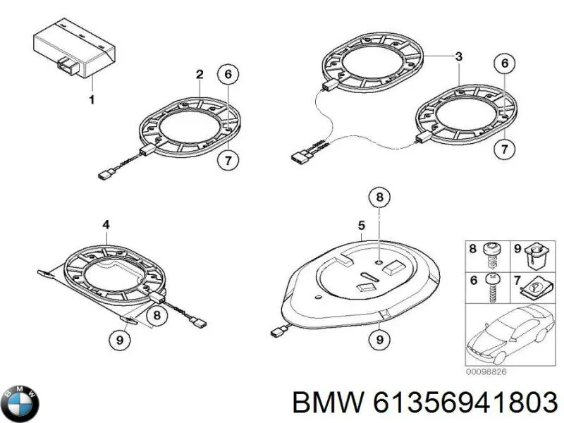 61356941803 BMW 