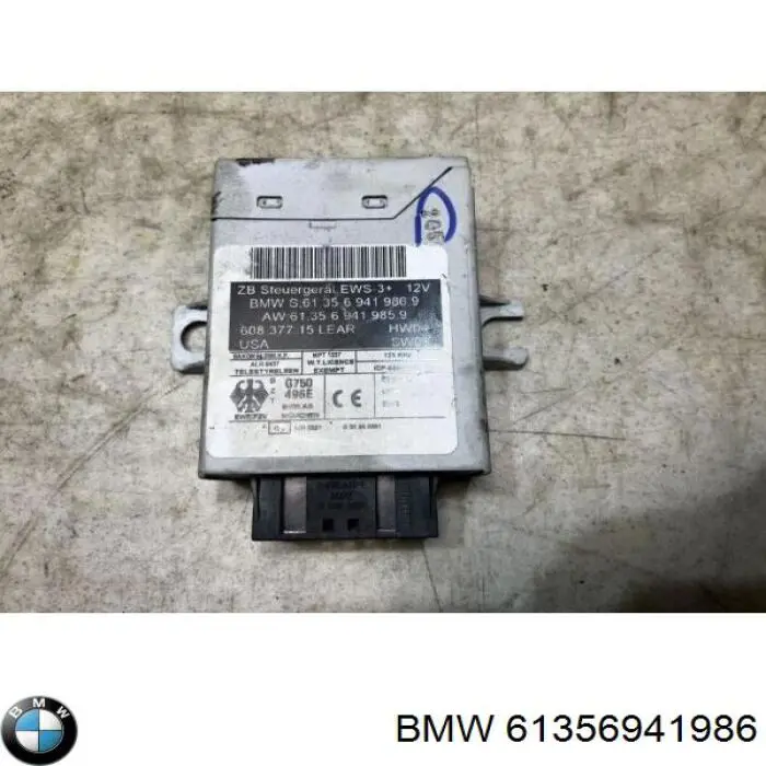 Модуль управління іммобілайзера (ЕБУ) BMW 61356941986 ціна, від 10.44 USD