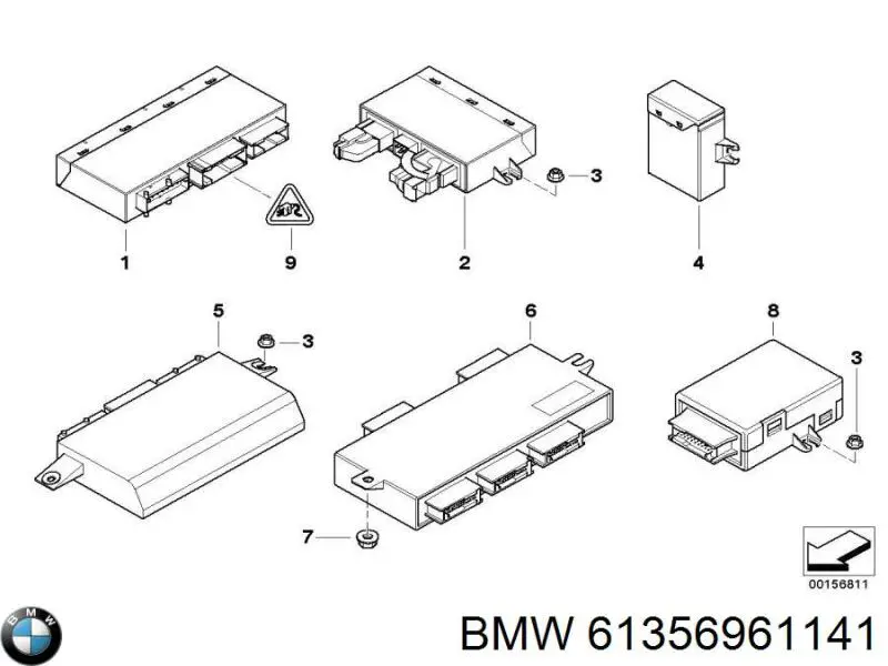 Купити 61356961141 BMW Датчики діагностики
