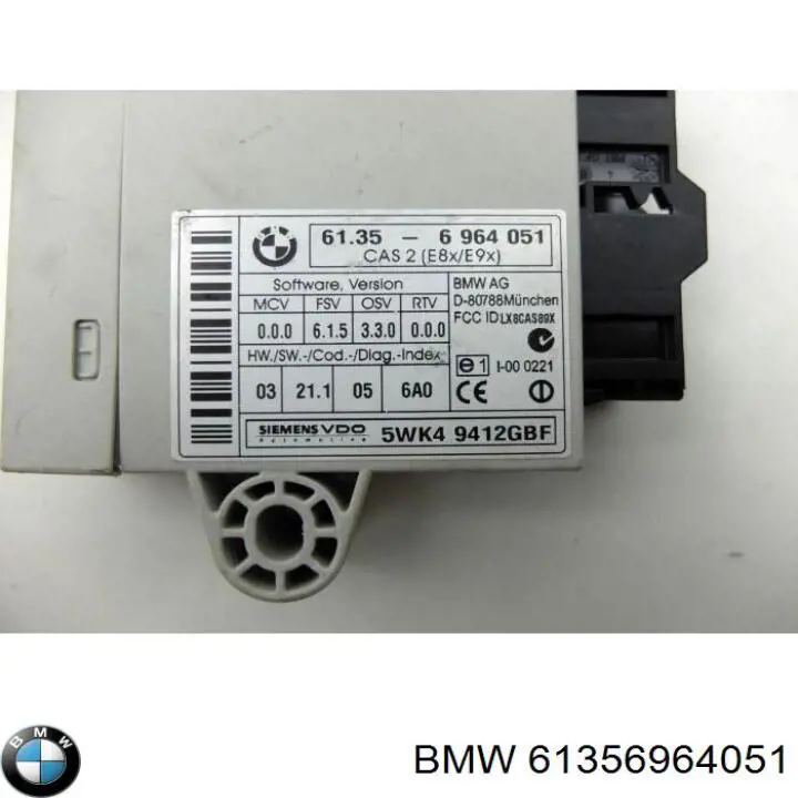61356964051 BMW Іммобілайзер
