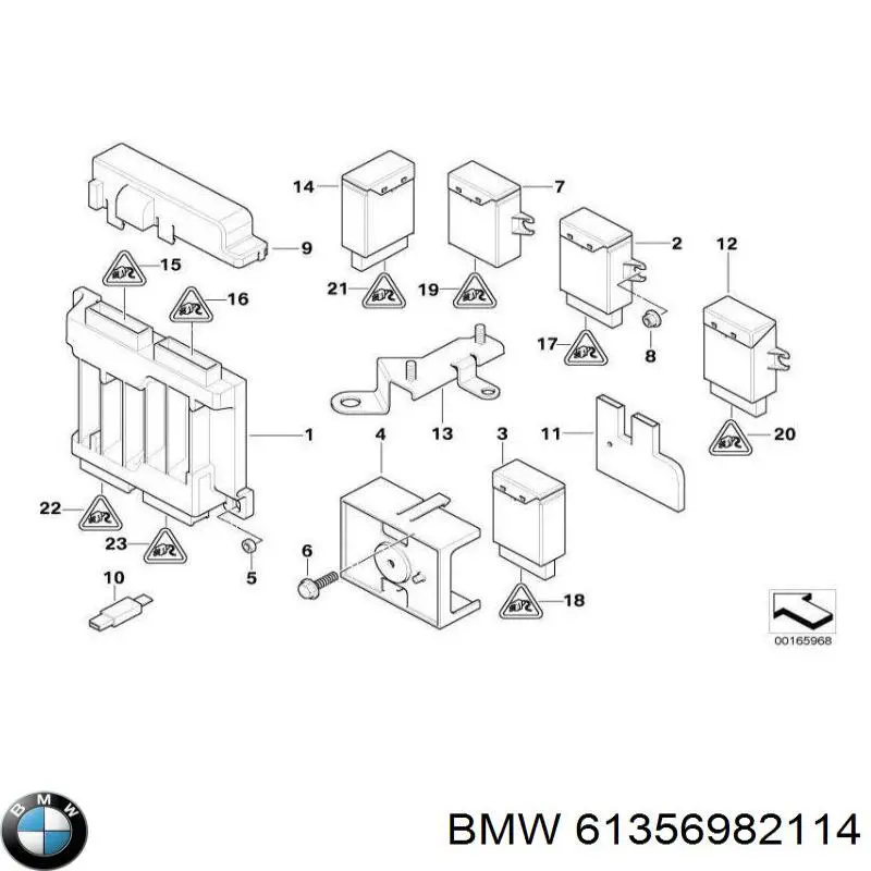 Блок комфорту BMW 6982114 ціна, від 55.56 USD