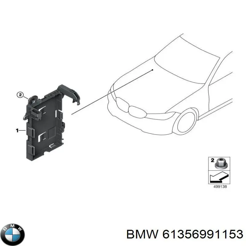 61356991153 BMW 