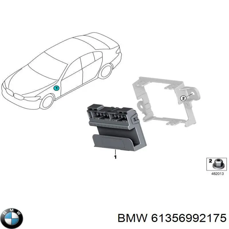 Купити 61356992175 BMW 