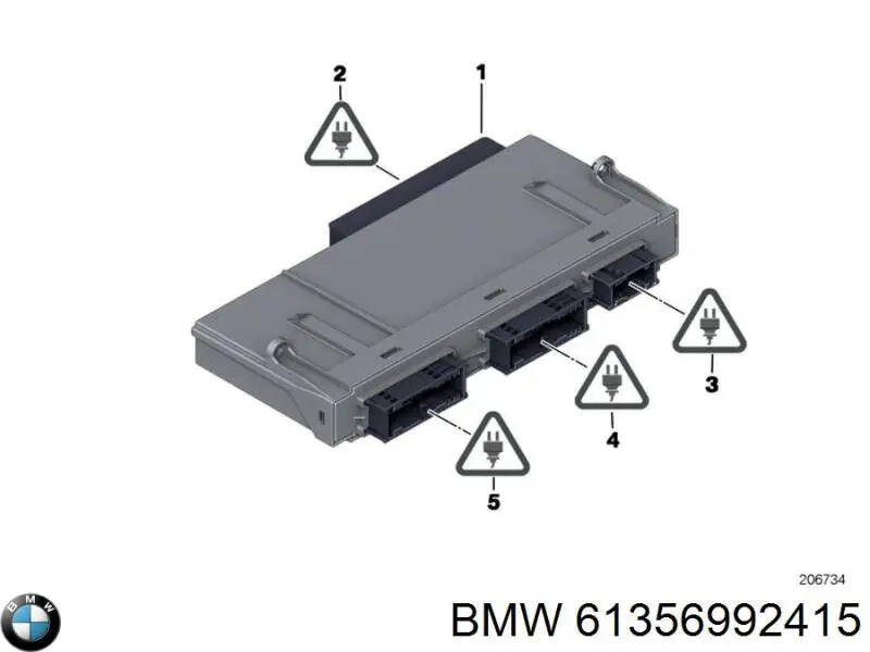 61359345321 BMW Блок комфорту