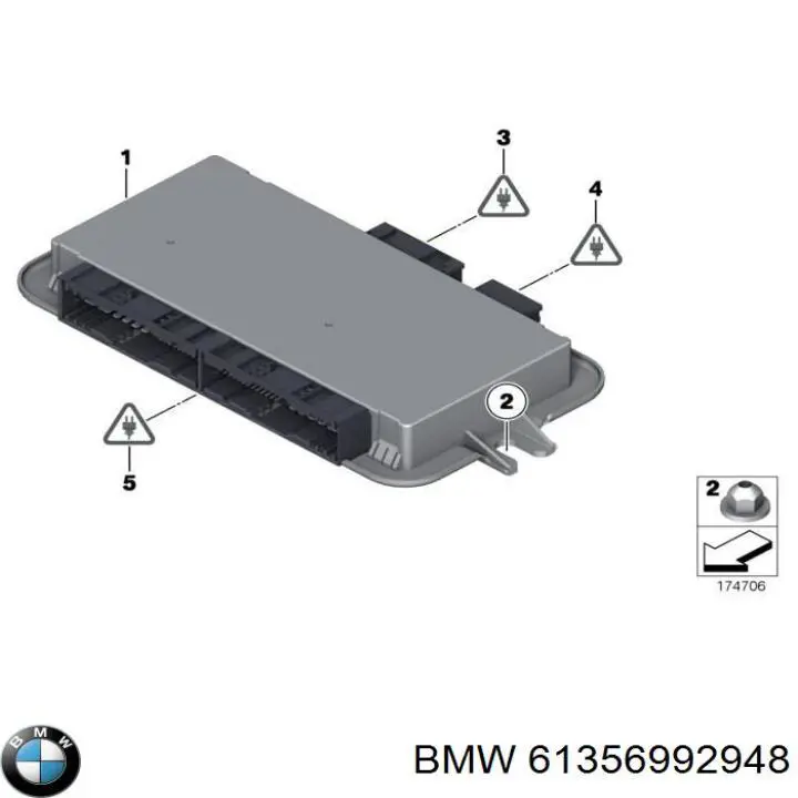 Купити 61359313928 BMW Блок комфорту