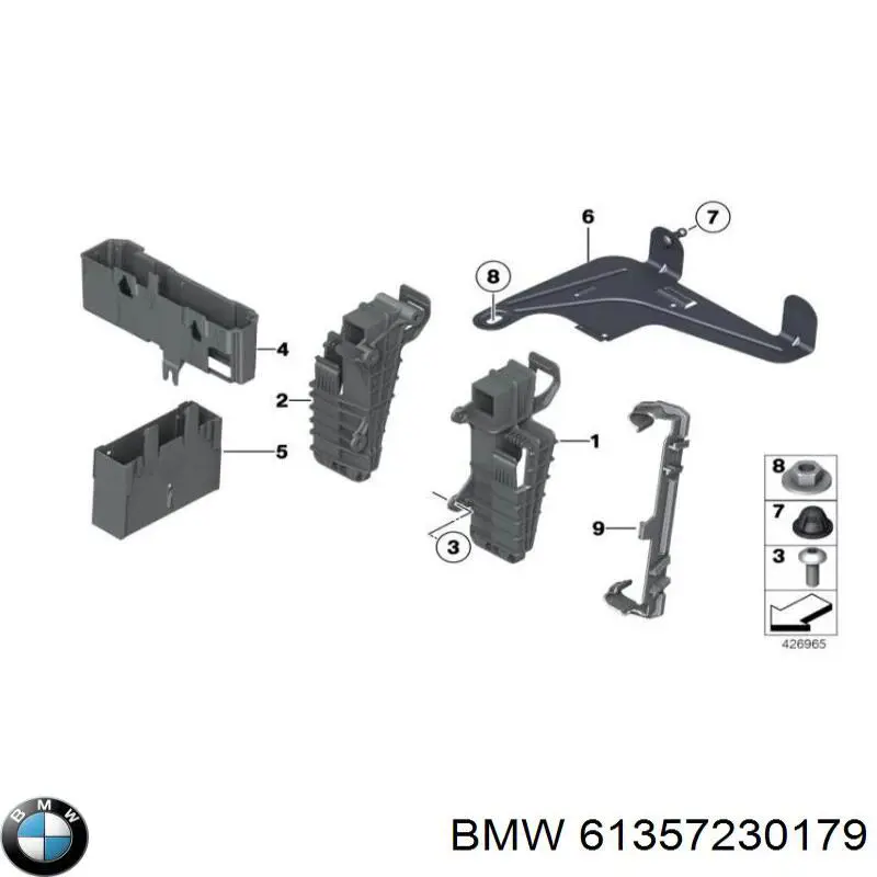 61357230179 BMW 