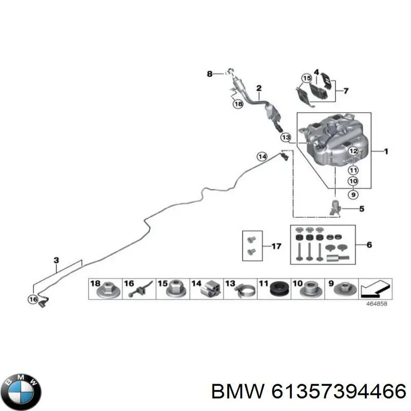 61357394466 BMW Блок управління AD BLUE