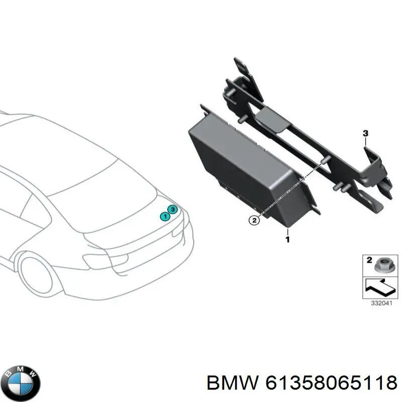 Купити 61357857786 BMW 