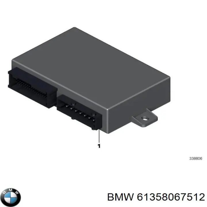 Блок керування центральним замком BMW 61357429321 ціна, від 38.39 USD
