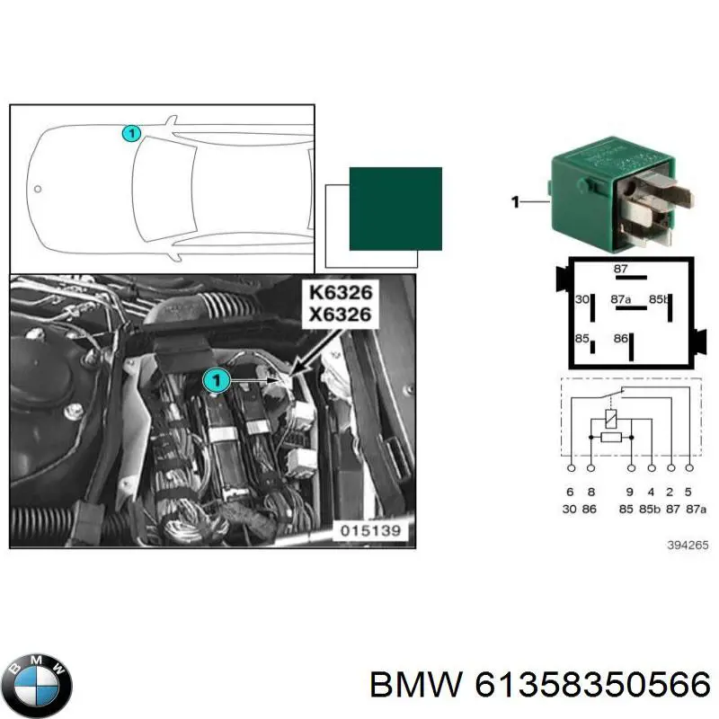  BMW 61311384364