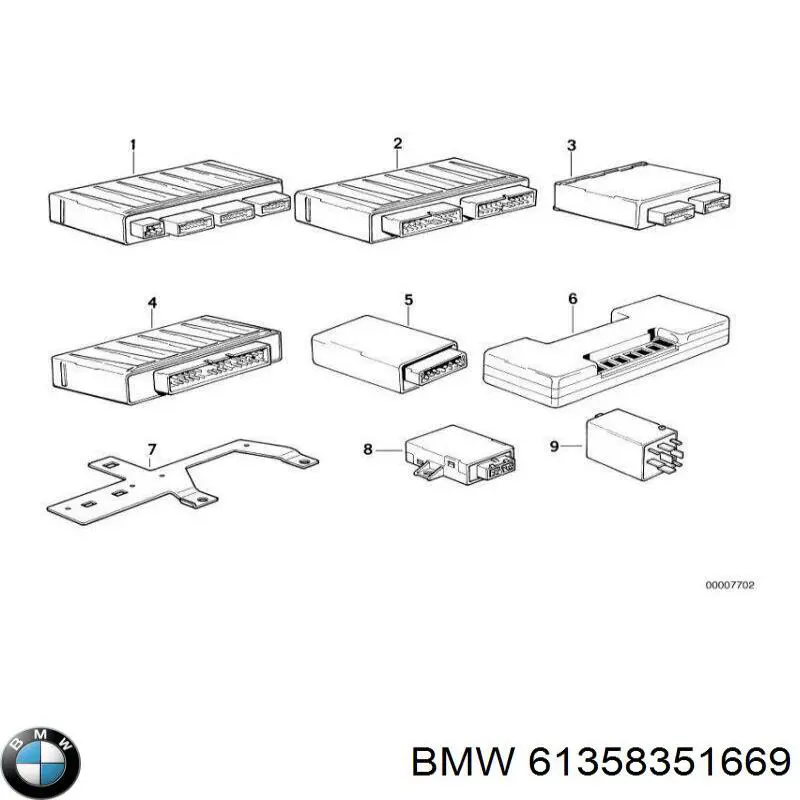 BMW 61358351669 ціна, від 21.16 USD