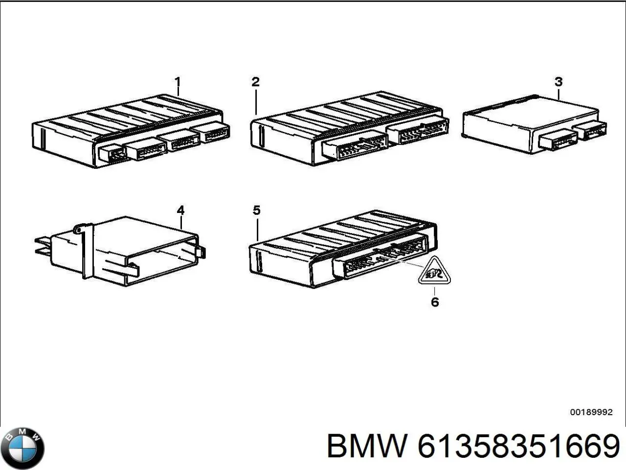 61358351669 BMW 