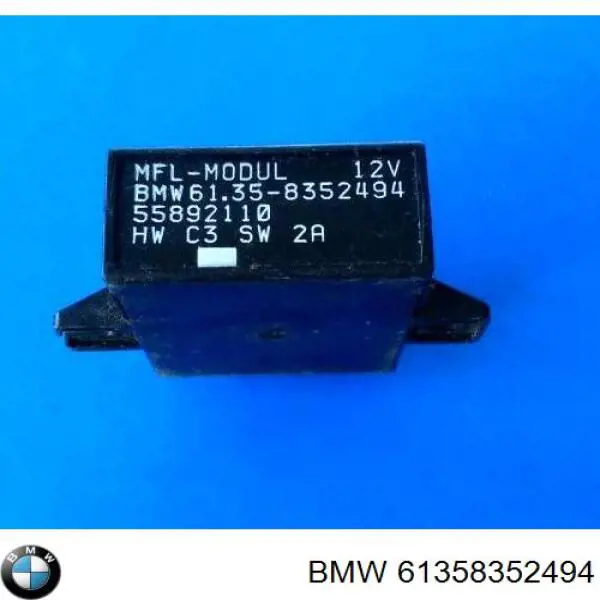 Блок управління ЕБУ рульового колеса на BMW 5 (E39)