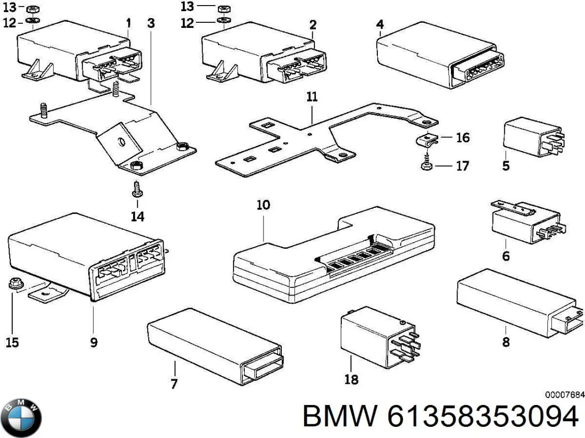 61358353094 BMW 