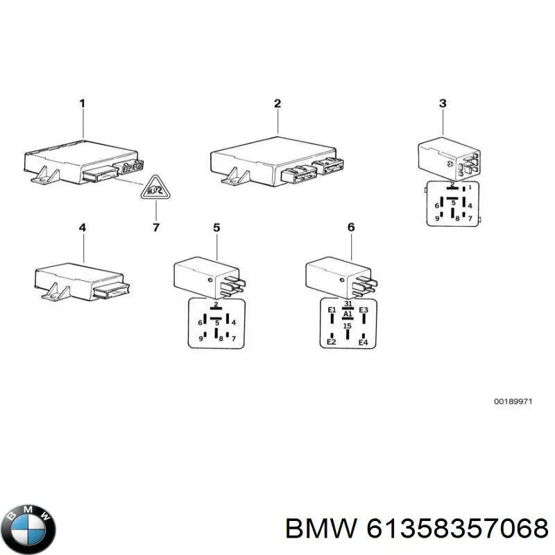  BMW 61358357068 ціна, від 2.82 USD