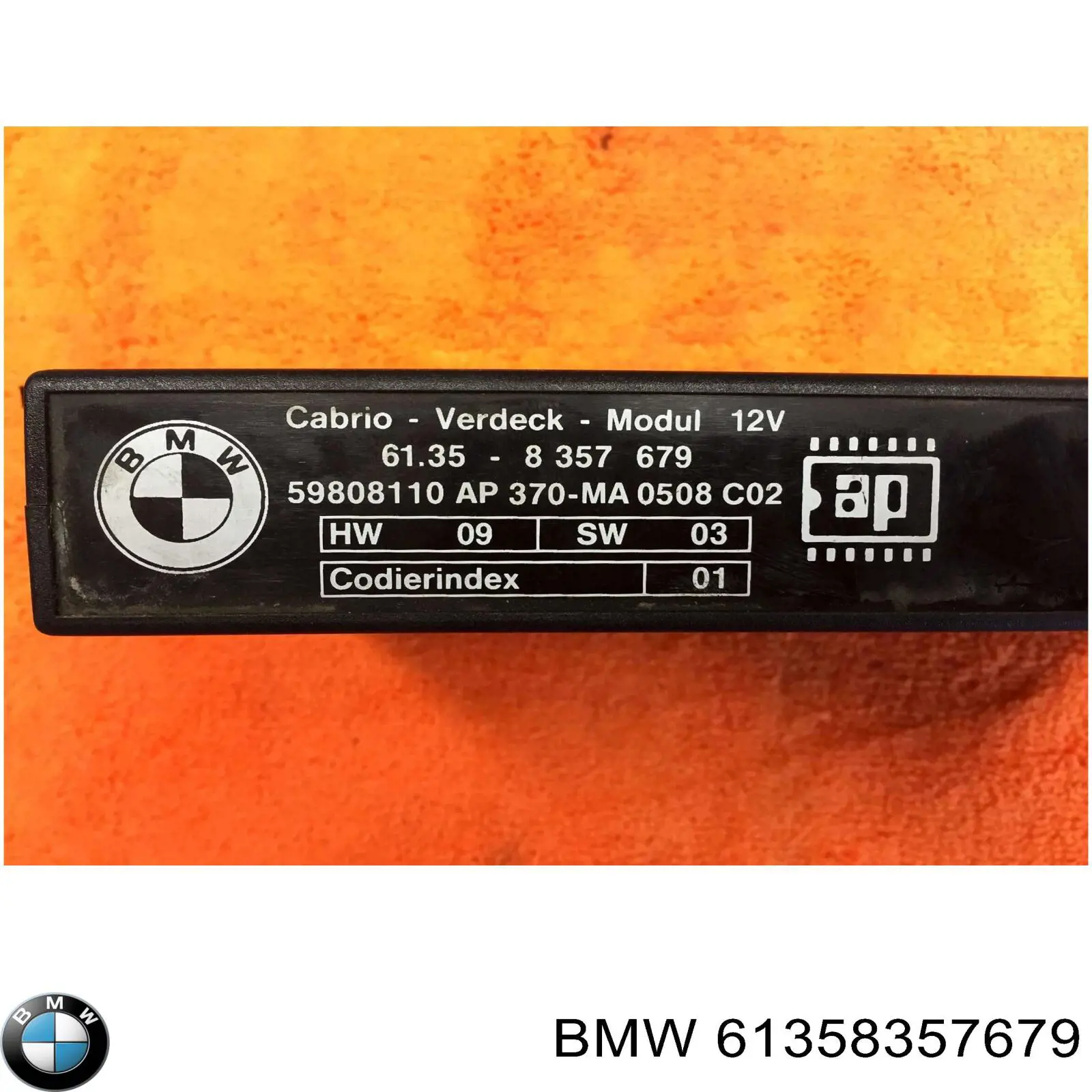 61358357679 BMW 
