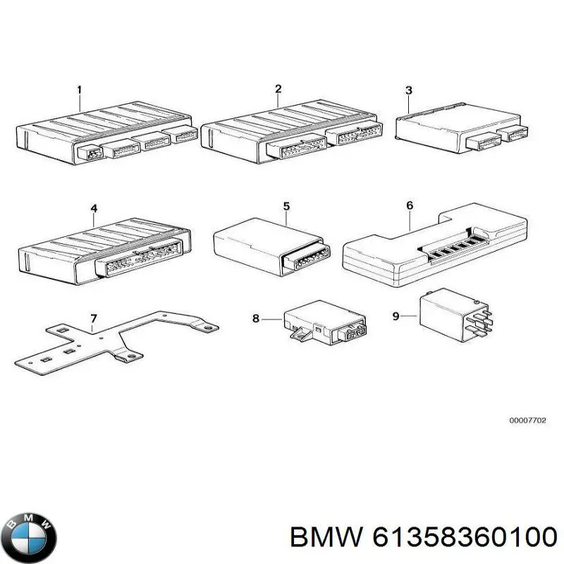 61358360100 BMW 