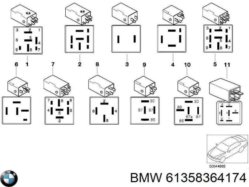  61358364174 BMW