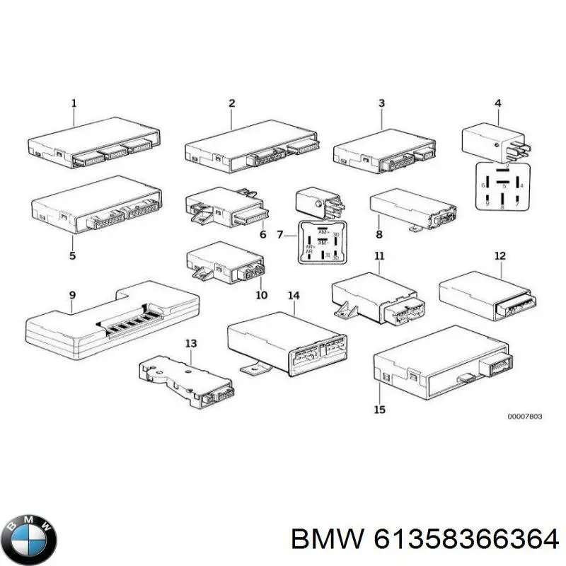  BMW 61358366364 ціна, від 371.99 USD