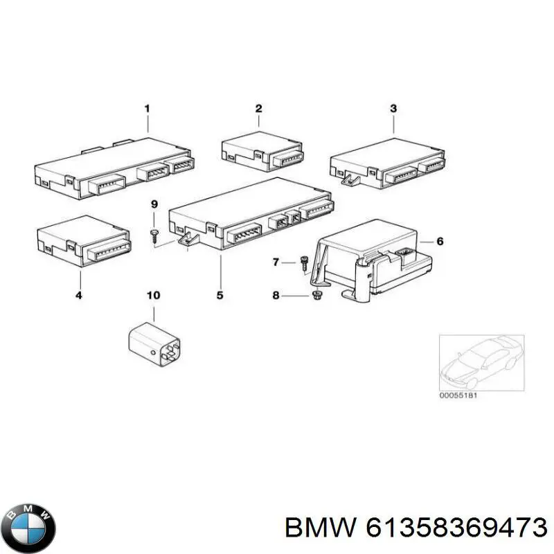 Купити 61358369473 BMW 