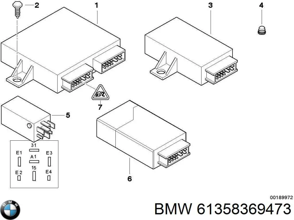 61358369473 BMW 