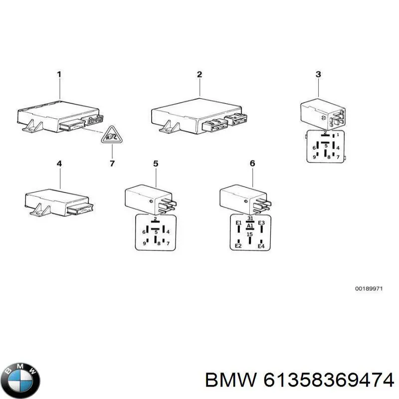 61358369474 BMW 