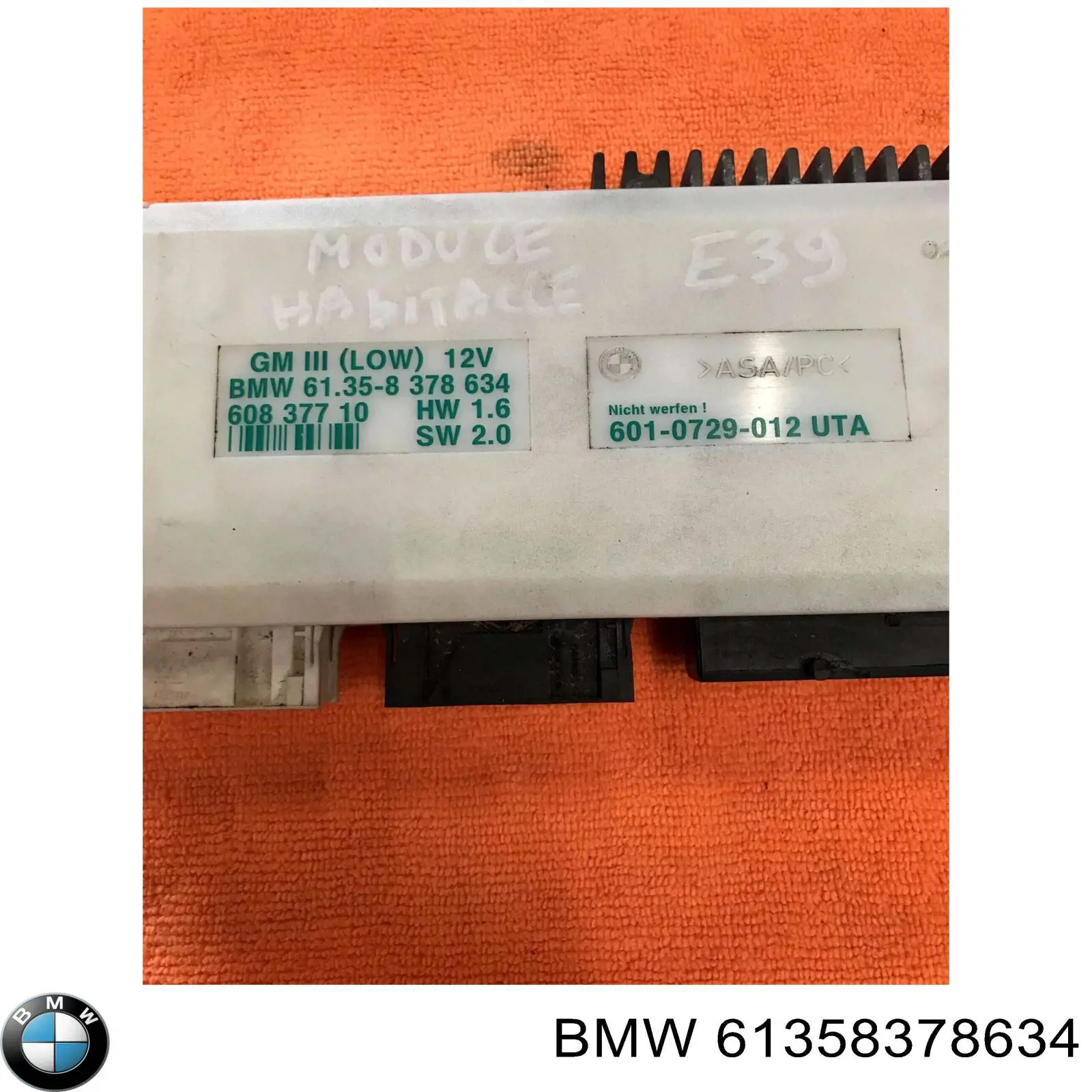 Купити 61358378634 BMW 