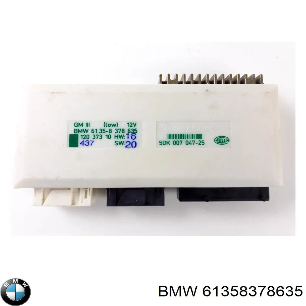Блок управління кондиціонером 61358378635 BMW