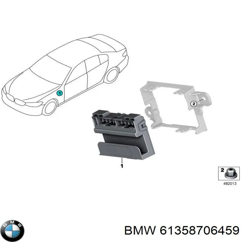 61358706459 BMW 