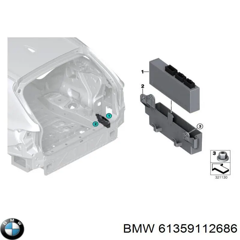 61359112686 BMW 
