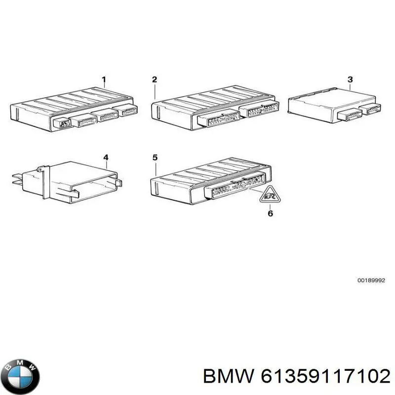 Блок керування центральним замком 6920822 BMW