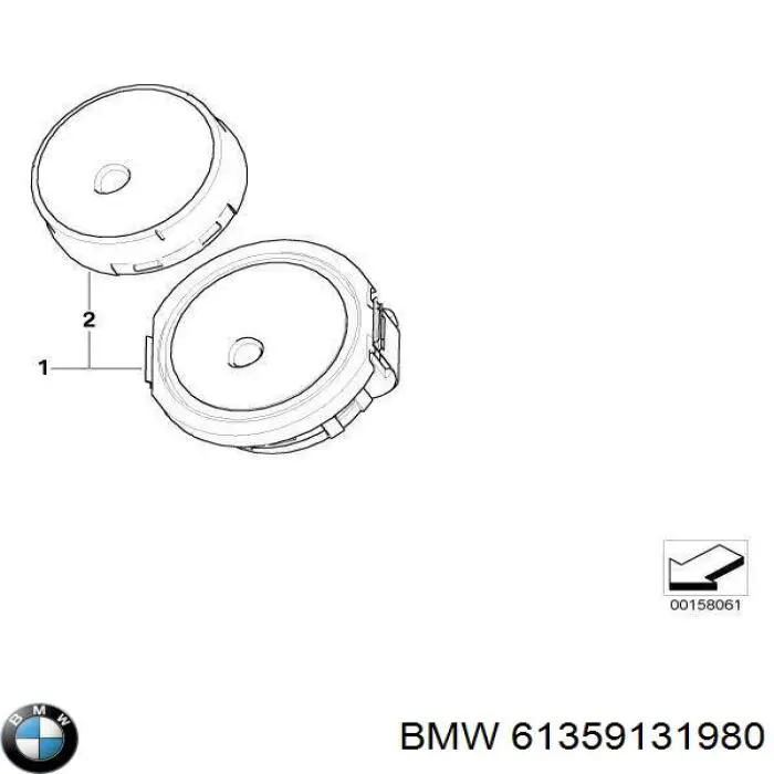 Купити 61359131980 BMW Датчик дощу