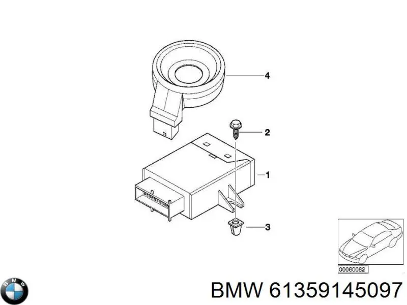 Купити 61359145097 BMW Іммобілізатор