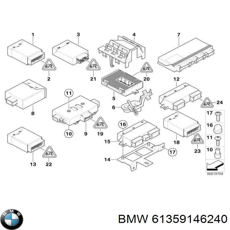 61359146240 BMW 