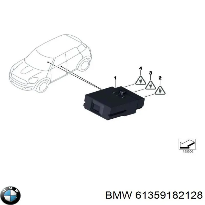 61359182128 BMW 